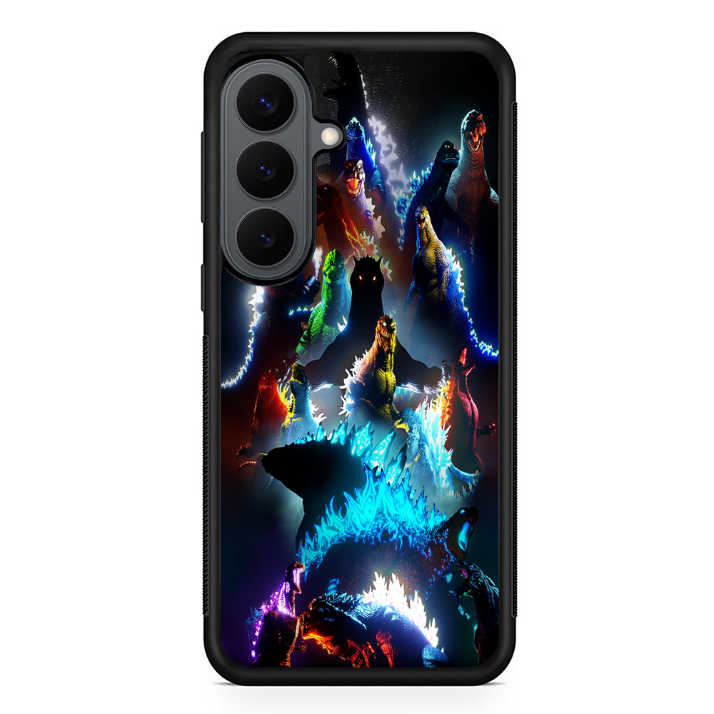 Godzilla Through The Years Samsung Galaxy S26 Plus Case | Slim Rubber Case for Samsung Galaxy S26 Plus
