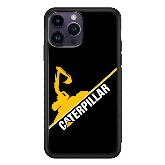 Caterpillar Built to Conquer iPhone 14 Pro Max Case | Slim Rubber Case for iPhone 14 Pro Max