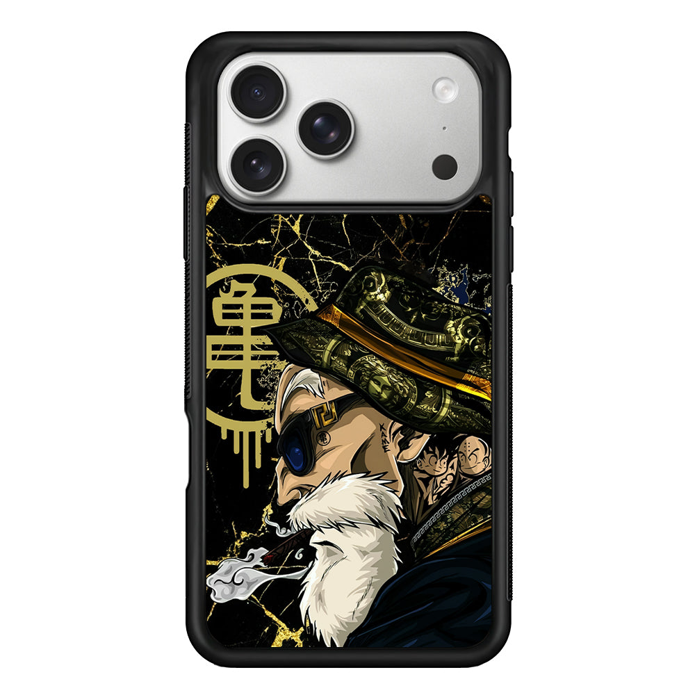 Master Roshi Hypebeast iPhone 17 Pro Case | Slim Rubber Case for iPhone 17 Pro