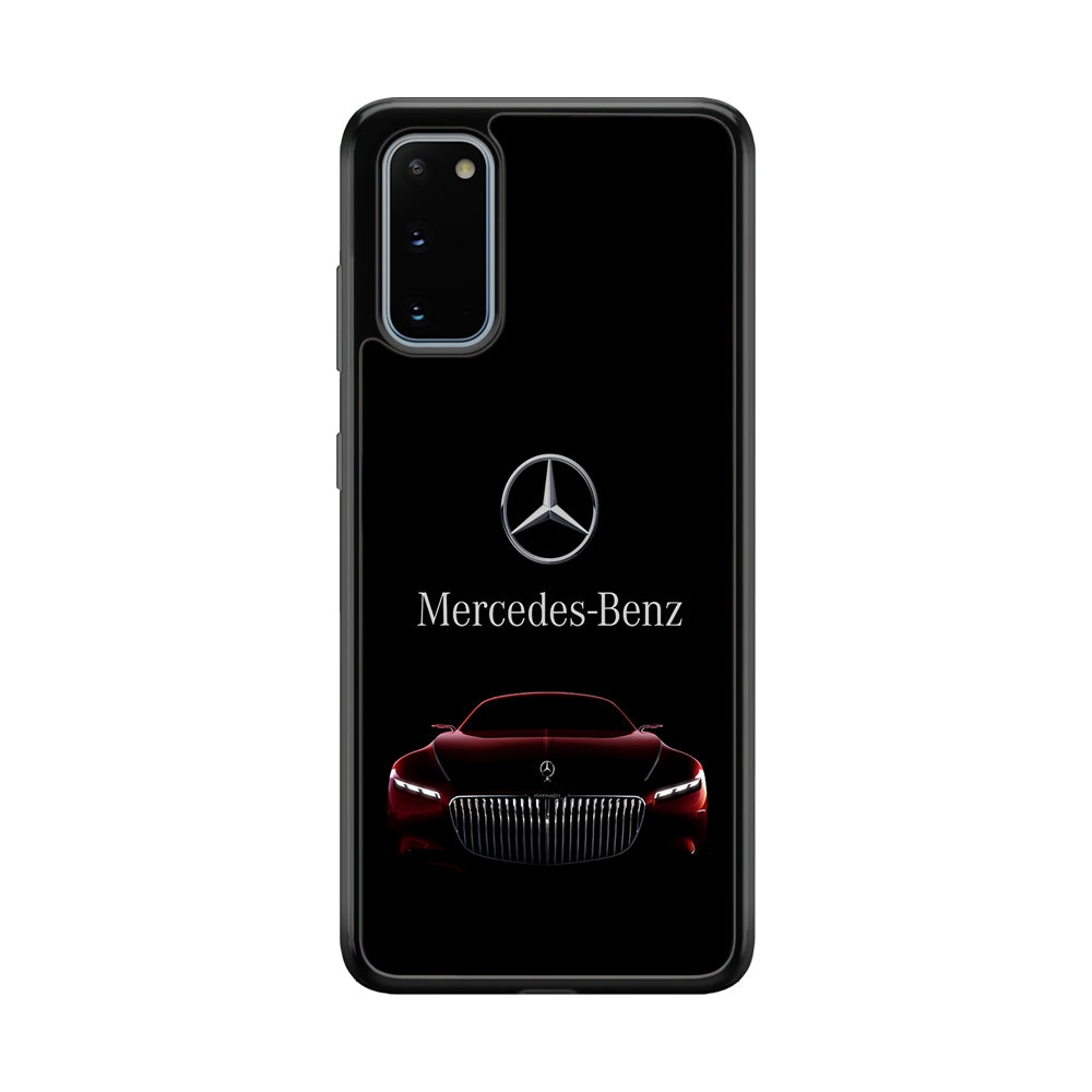 Mercedes-Benz Red Dark Aesthetic Samsung Galaxy S20 Case | Slim Rubber Case for Samsung Galaxy S20