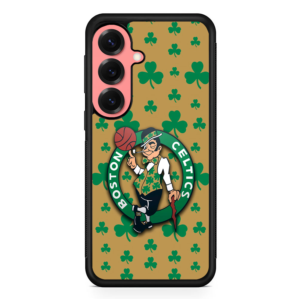 Boston Celtics Logo Samsung Galaxy S25 Case | Protective Case for Samsung Galaxy S25