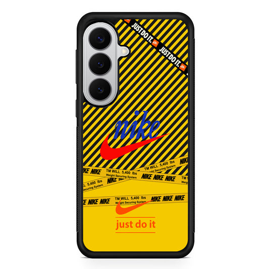 Nike Early Warning System Samsung Galaxy S26 Case | Slim Samsung Galaxy S26 Rubber Case