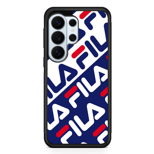 Fila Patern in Slope Samsung Galaxy S26 Ultra Case | Protective Phone Cover