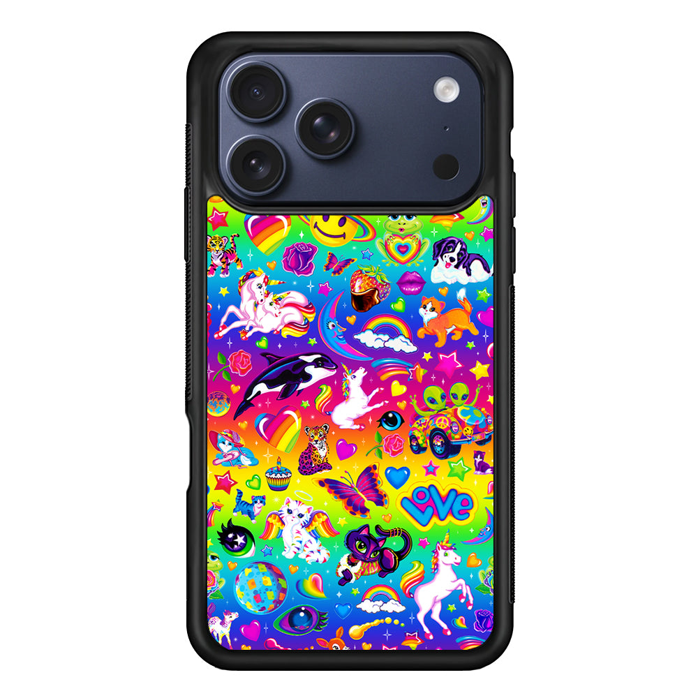 Unicorn Cartoon Rainbow Pattern iPhone 17 Pro Max Case | Slim Protective Cover for iPhone 17 Pro Max