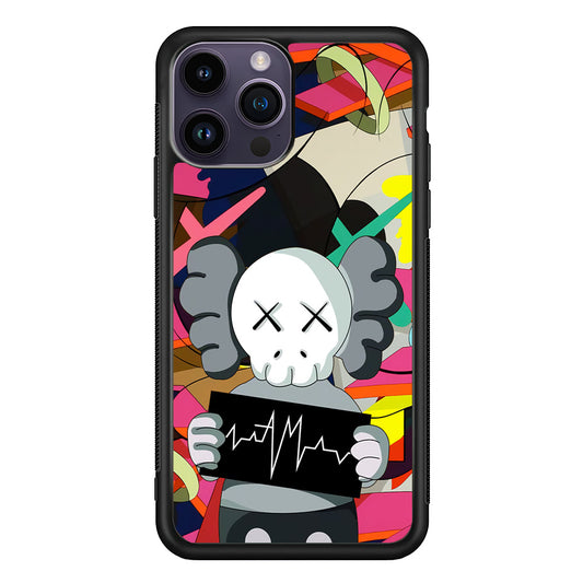 Kaws Signature to The World iPhone 14 Pro Max Case | Slim Rubber Case for iPhone 14 Pro Max