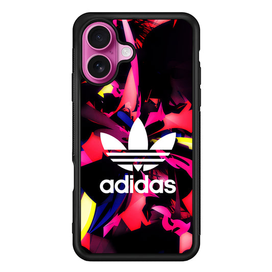 Adidas Logo Colorful Abstract iPhone 17 Case - Slim Rubber Case for iPhone 17