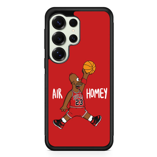 Simpson Air Homey Chicago Bulls Samsung Galaxy S25 Ultra Case | Durable Rubber Case for Samsung Galaxy S25 Ultra
