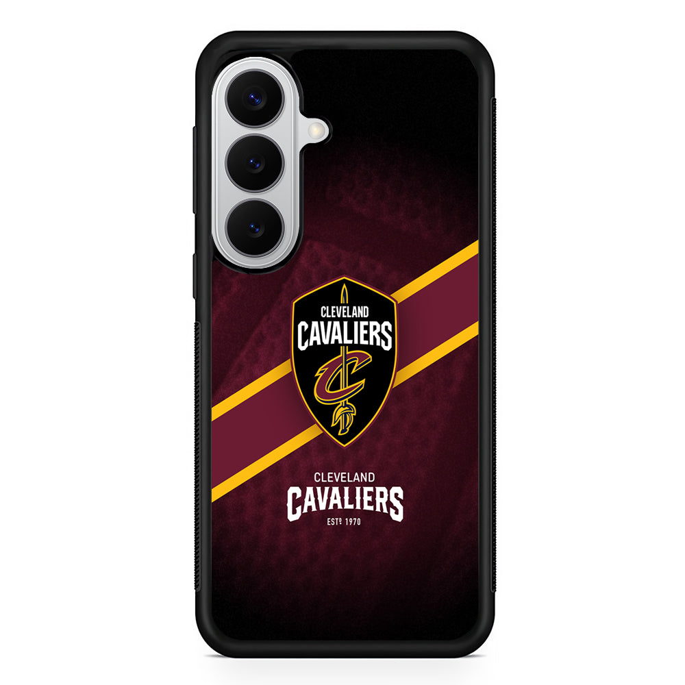 Cleveland Cavaliers Logo Samsung Galaxy S26 Case | Protective Rubber Cover