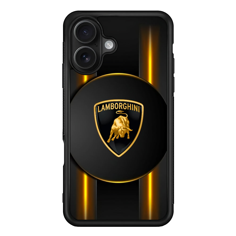 Lamborghini Light Up The Darkness iPhone 16 Case - Oxvistore