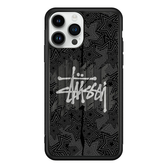 Stussy Star from The Night iPhone 13 Pro Case | Slim Rubber Case for iPhone 13 Pro