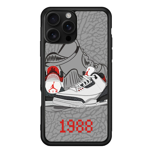 Air Jordan From The Past iPhone 16 Pro Case - Stylish Protective Cover for iPhone 16 Pro