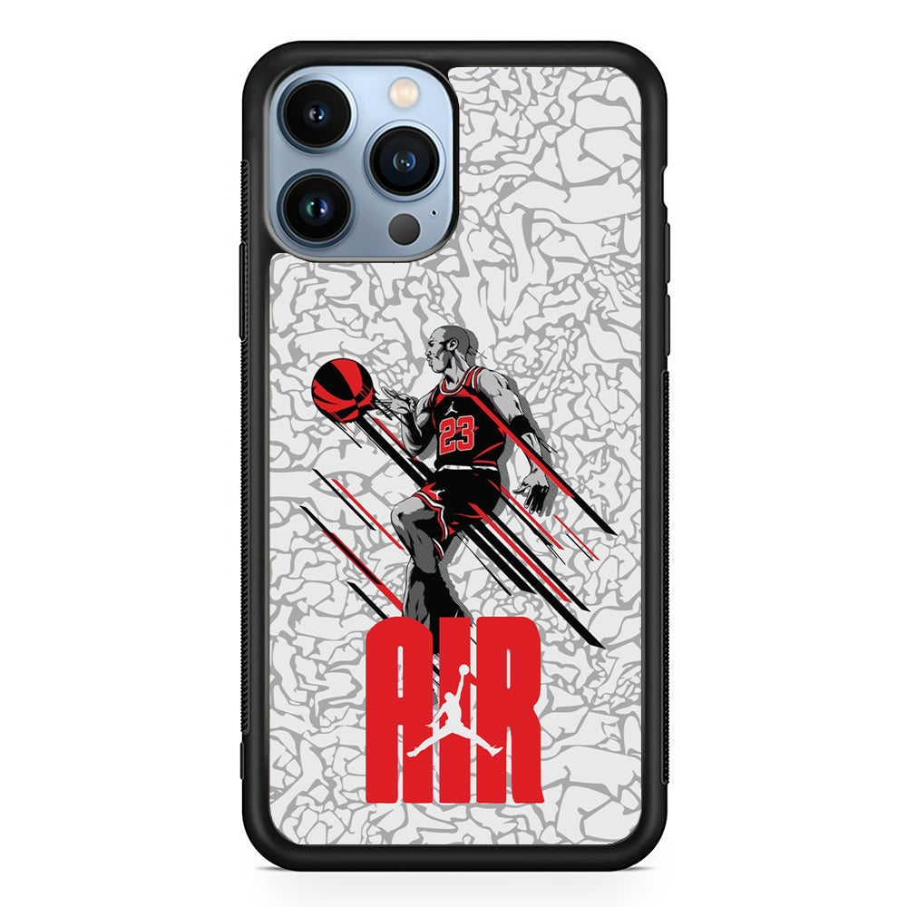 Air Jordan The Jumpingman 2D Rubber Phone Case | Slim Protective Phone Case
