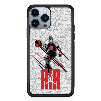 Air Jordan The Jumpingman 2D Rubber Phone Case | Slim Protective Phone Case