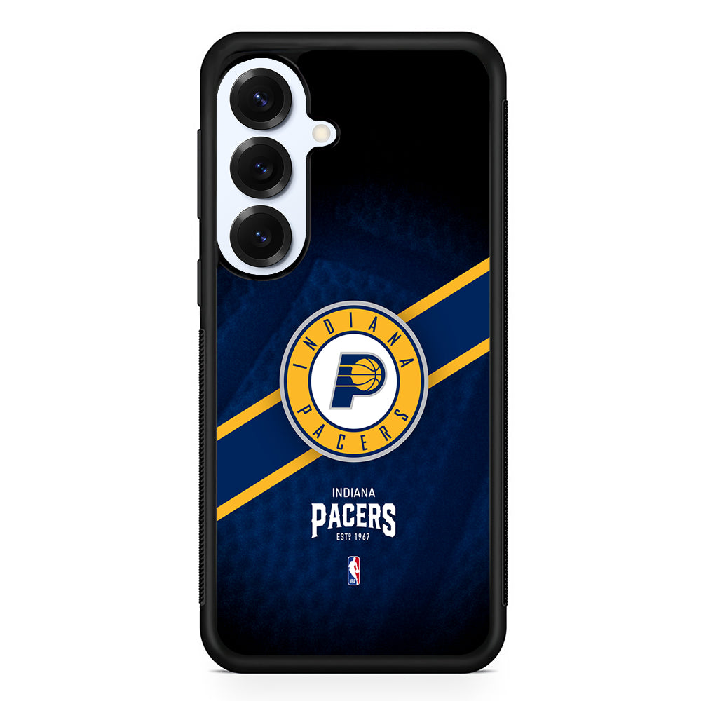 Indiana Pacers Logo Samsung Galaxy S25 Plus Case | Slim Rubber Cover for Samsung Galaxy S25 Plus