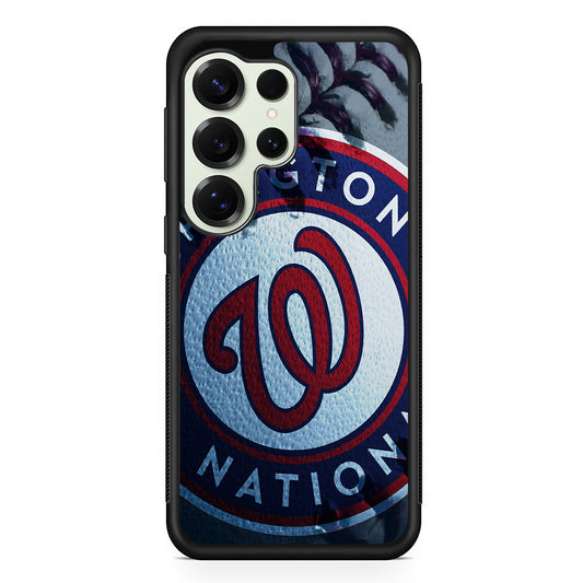 Washington Nationals Ball Samsung Galaxy S25 Ultra Case | Durable Rubber Case for Samsung Galaxy S25 Ultra