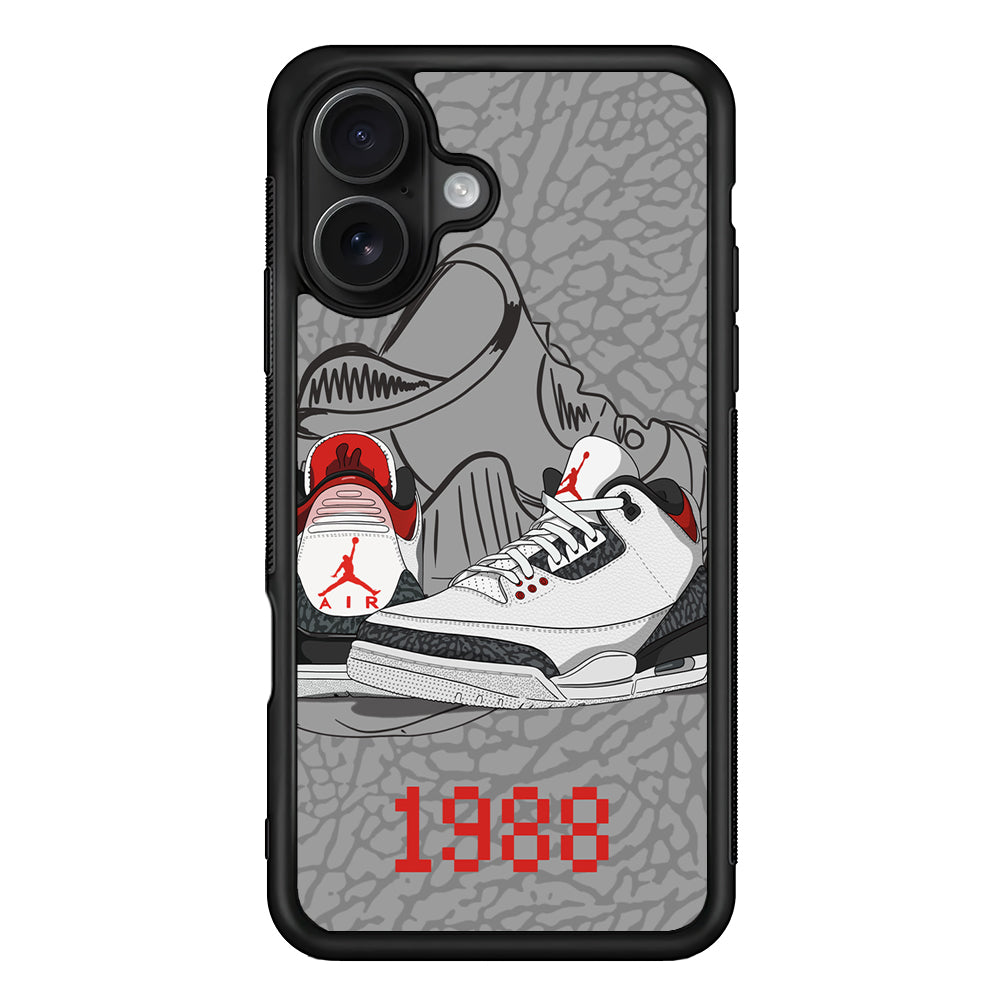 Air Jordan From The Past iPhone 16 Case - Oxvistore