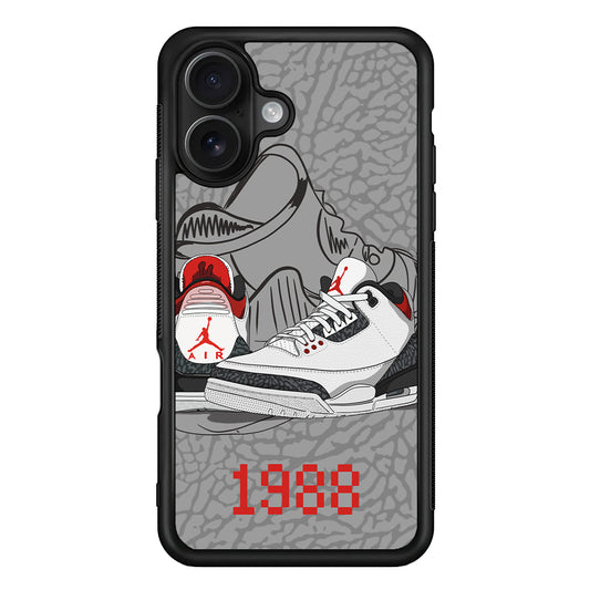 Air Jordan From The Past iPhone 16 Case - Oxvistore