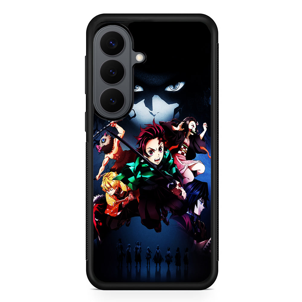 Demon Slayer Epic Adventure Samsung Galaxy S26 Plus Case | Slim Rubber Case for Samsung Galaxy S26 Plus