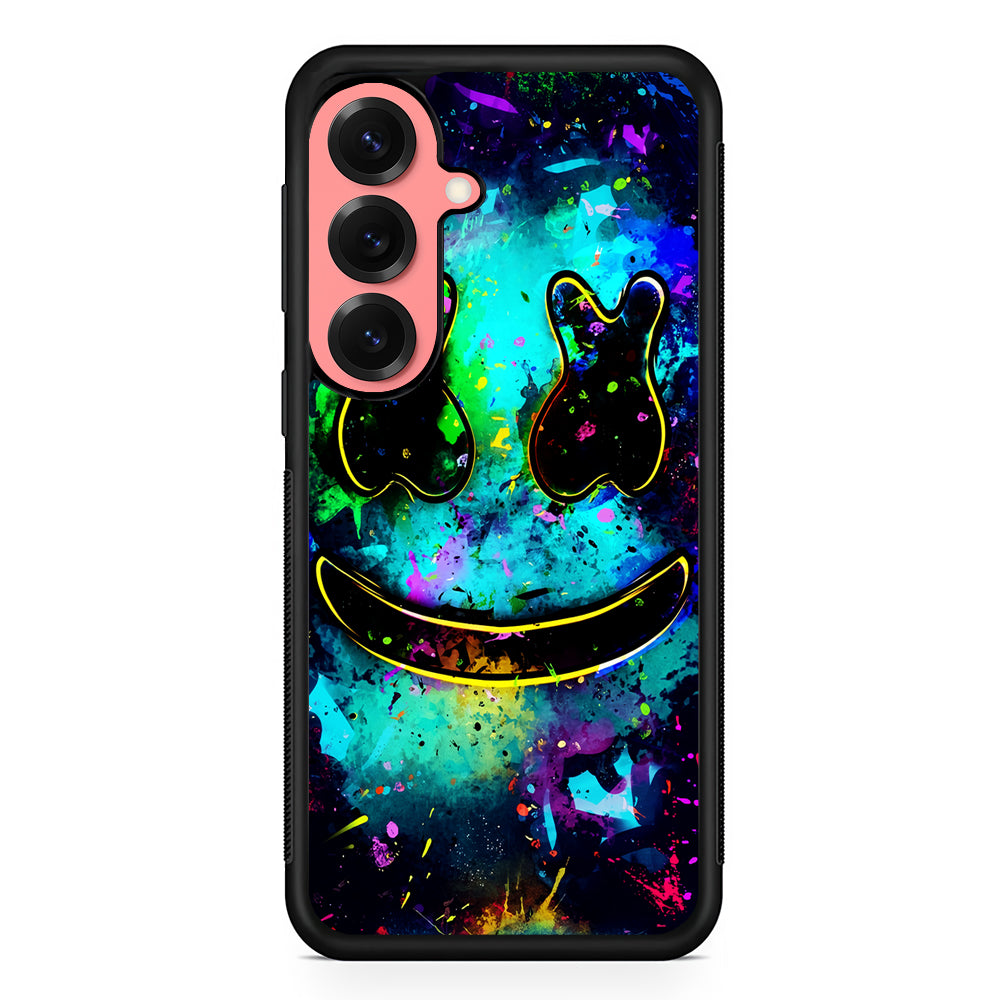 DJ Marshmello Painting Art Samsung Galaxy S25 Case | Protective Case for Samsung Galaxy S25