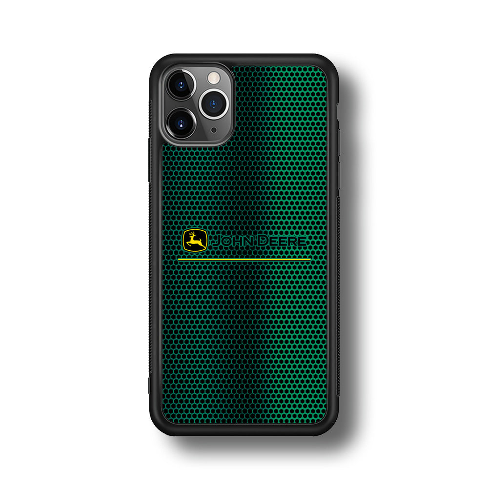 John Deere Luxury Hexagon iPhone 11 Pro Max Case | Slim Rubber Case for iPhone 11 Pro Max