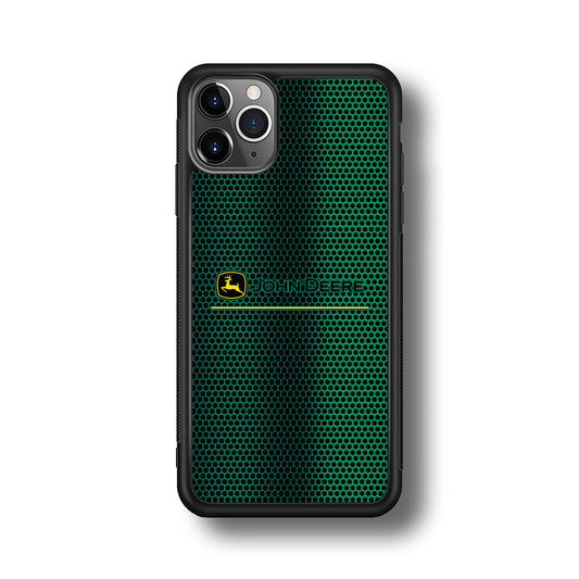 John Deere Luxury Hexagon iPhone 11 Pro Max Case | Slim Rubber Case for iPhone 11 Pro Max