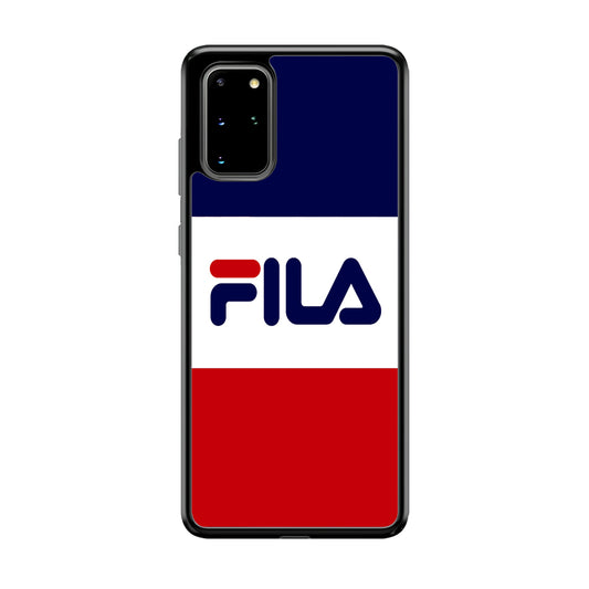 Fila Three Colors Samsung Galaxy S20 Plus Case | Slim Rubber Case for Samsung Galaxy S20 Plus