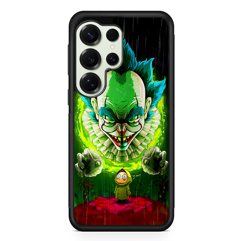 IT X Rick And Morty Samsung Galaxy S25 Ultra Case | Durable Rubber Case for Samsung Galaxy S25 Ultra