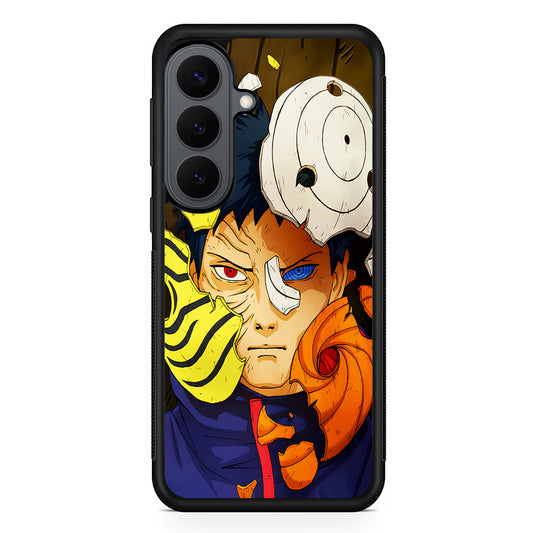Uchiha Obito Broken Mask Samsung Galaxy S26 Plus Case | Slim Rubber Case for Samsung Galaxy S26 Plus