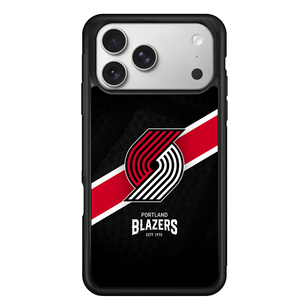 Portland Trail Blazers Logo iPhone 17 Pro Case | Slim Rubber Case for iPhone 17 Pro