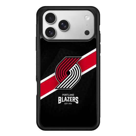 Portland Trail Blazers Logo iPhone 17 Pro Case | Slim Rubber Case for iPhone 17 Pro