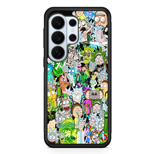 Rick and Morty Sticker Collection Samsung Galaxy S26 Ultra Case | Protective Phone Cover