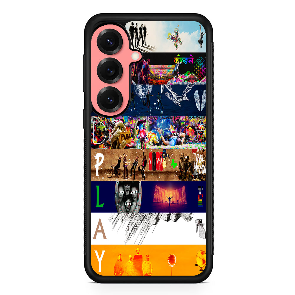 Coldplay Favorite Poster Samsung Galaxy S25 Case | Protective Case for Samsung Galaxy S25