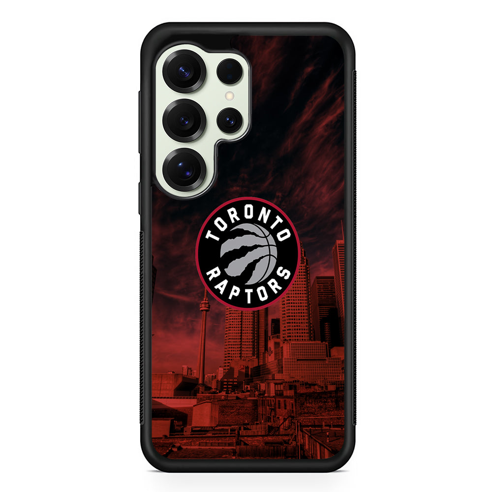 Toronto Raptors Logo Samsung Galaxy S25 Ultra Case | Durable Rubber Case for Samsung Galaxy S25 Ultra