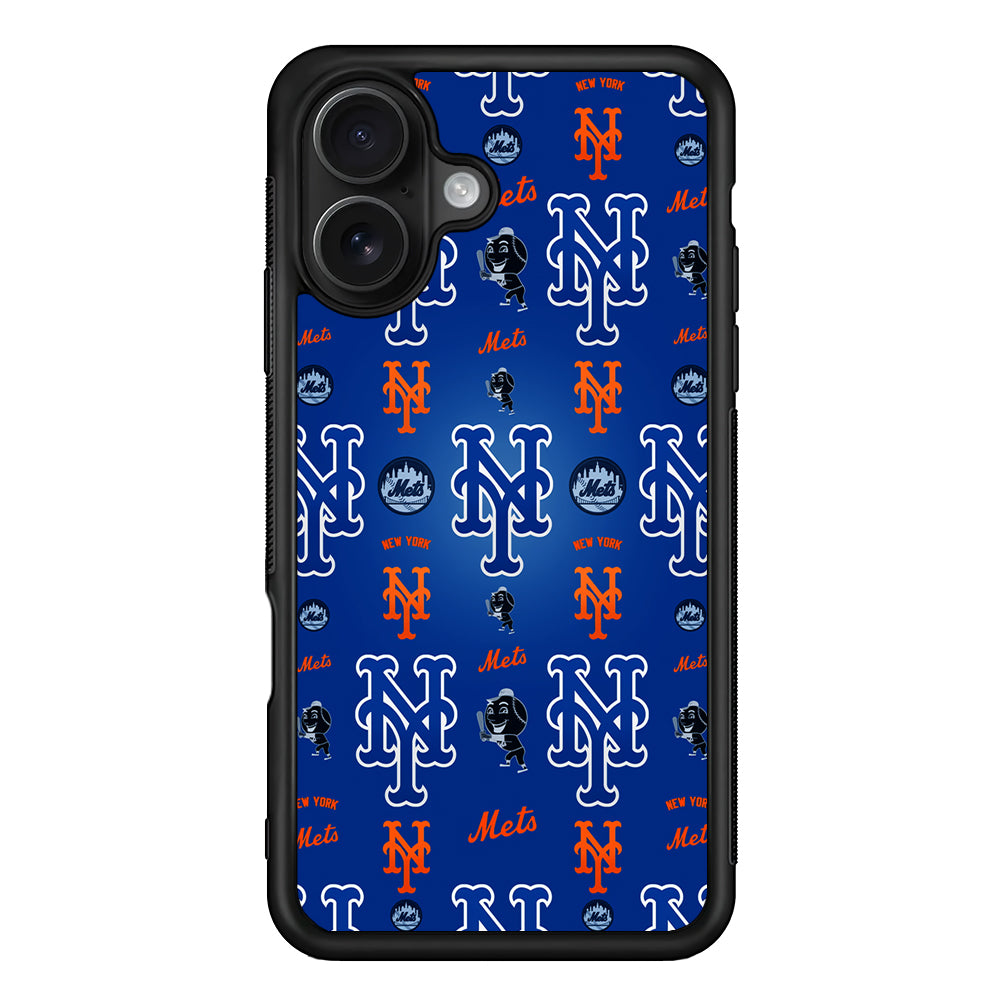 New York Mets Logo iPhone 16 Case - Oxvistore