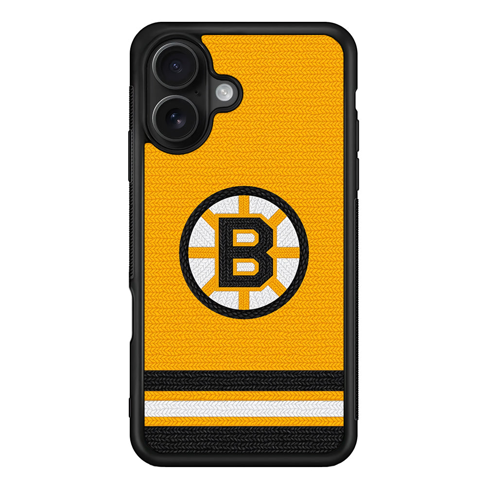 Boston Bruins Logo iPhone 16 Case - Oxvistore