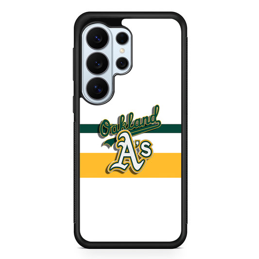 Oakland Athletics Logo Samsung Galaxy S26 Ultra Case | Protective Phone Cover
