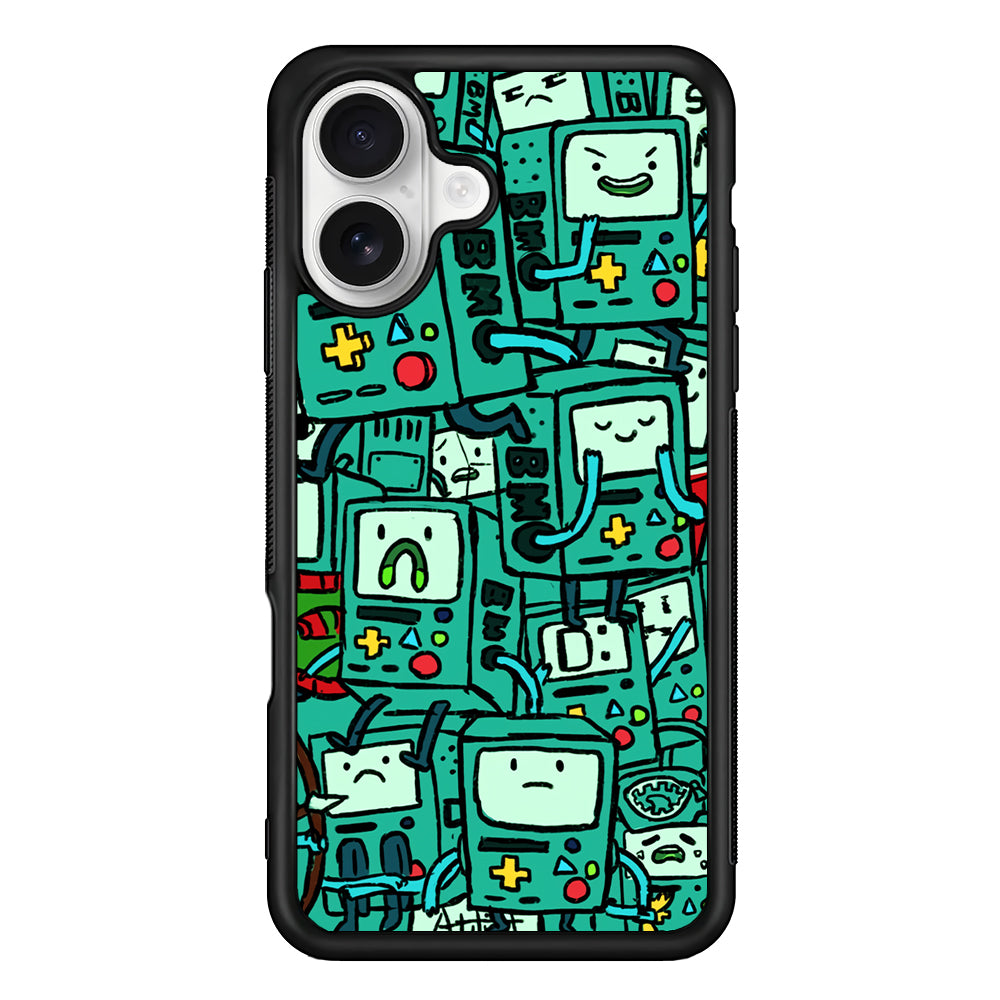 Beemo Adventure Time iPhone 16 Plus Case | Durable Protective Rubber Cover
