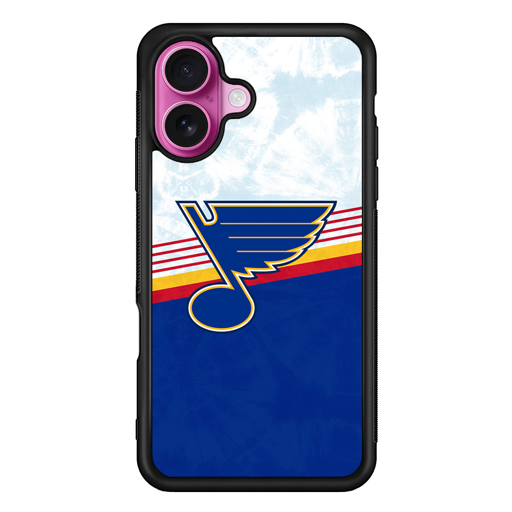 St. Louis Blues Logo iPhone 17 Case | Slim Protective Rubber Phone Cover