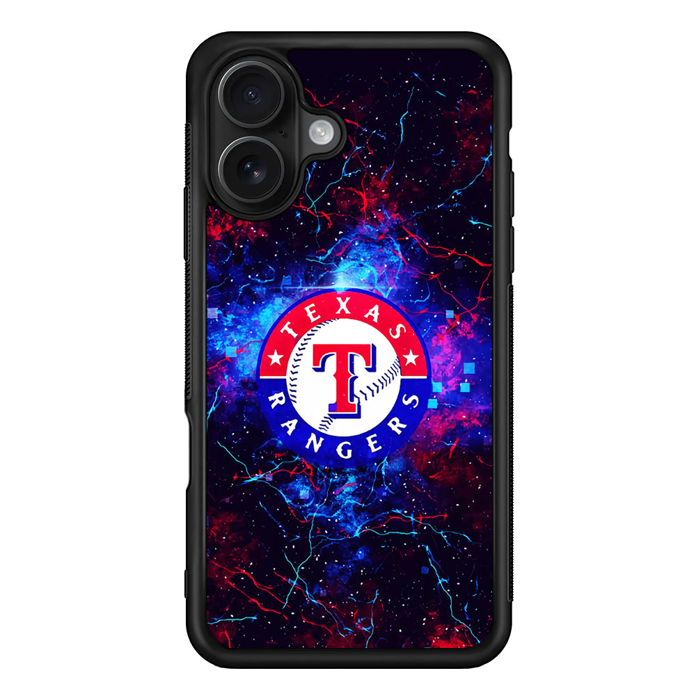 Texas Rangers Abstract iPhone 16 Case - Oxvistore