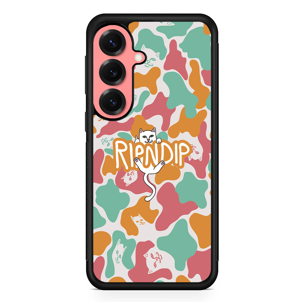 Rip N Dip Colorfull Camo Samsung Galaxy S25 Case | Slim Rubber Case for Samsung Galaxy S25
