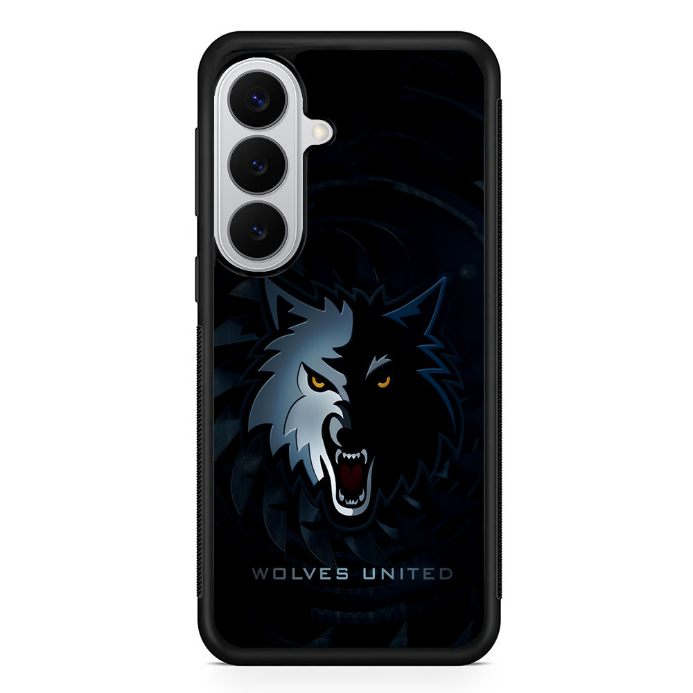 Minnesota Timberwolves Logo Samsung Galaxy S26 Case | Protective Rubber Cover