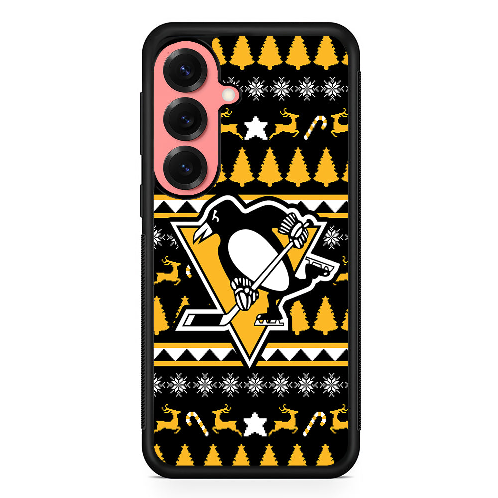 Pittsburgh Penguins Logo Samsung Galaxy S25 Case | Protective Case for Samsung Galaxy S25