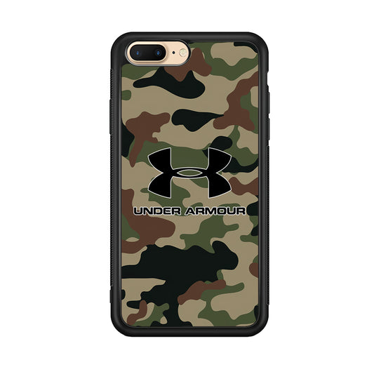 Under Armour Green Camo iPhone 8 Plus Case | Slim Rubber Case for iPhone 8 Plus