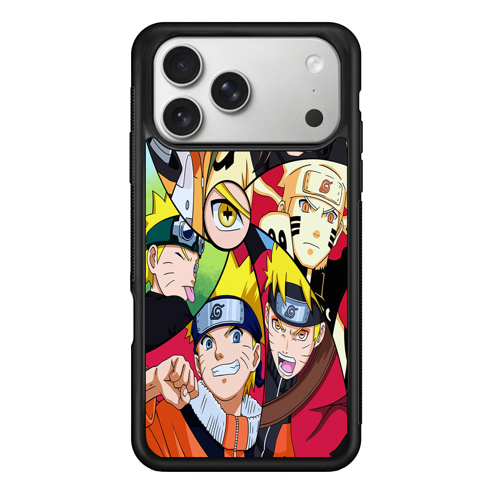 Naruto Uzumaki Transformation iPhone 17 Pro Case | Slim Rubber Case for iPhone 17 Pro