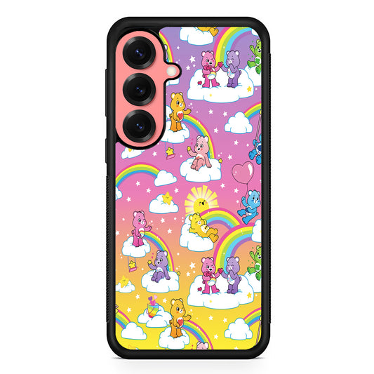 Care Bear Rainbow Pastel Trippy Samsung Galaxy S25 Case | Protective Case for Samsung Galaxy S25