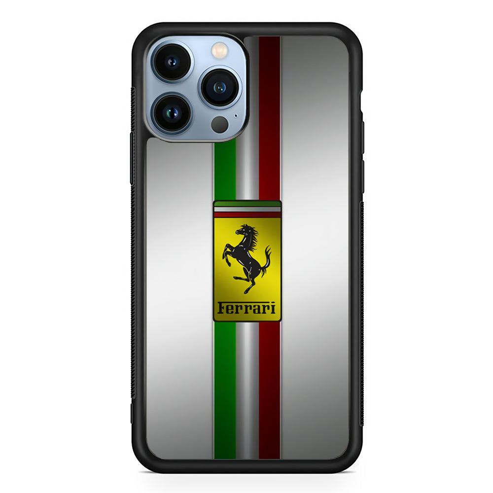 Ferrari Italiano Touch 2D Rubber Phone Case | Slim Protective Phone Case