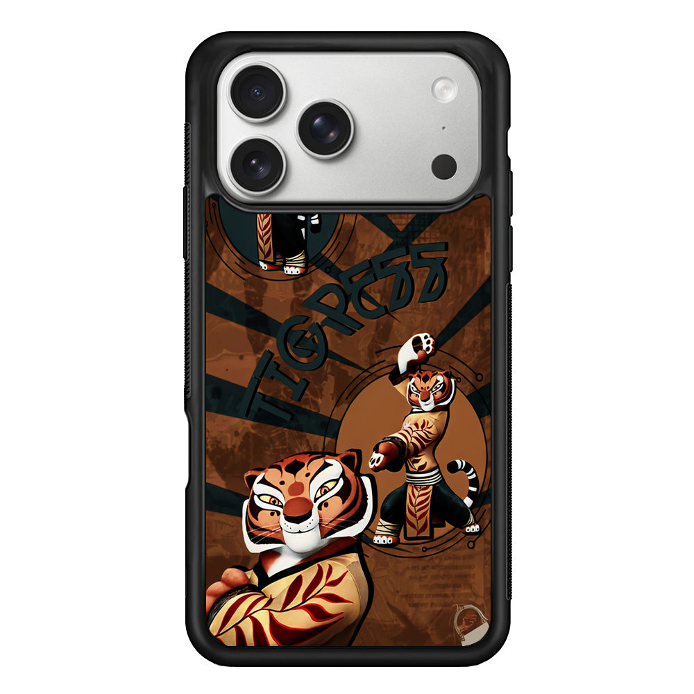 Kung Fu Panda Tigress iPhone 17 Pro Case | Slim Rubber Case for iPhone 17 Pro