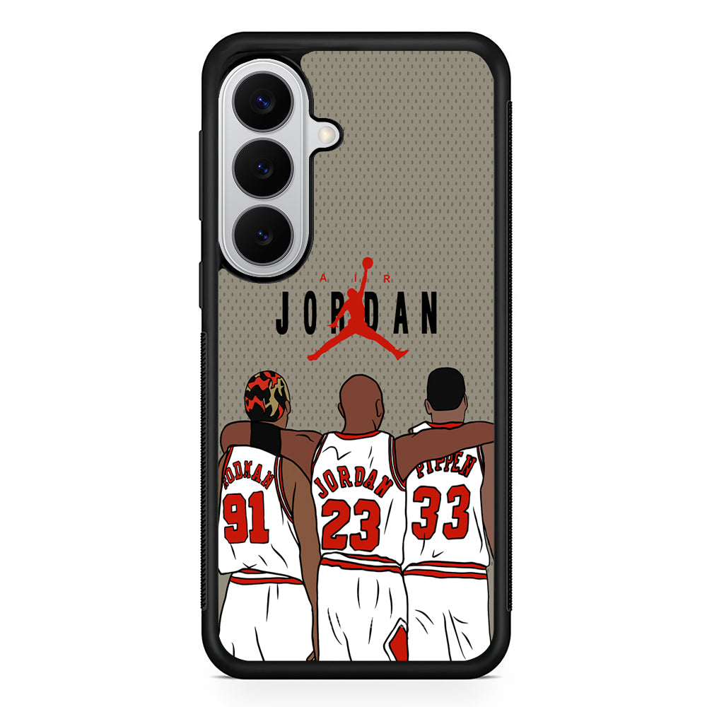 Air Jordan Story of Comrade Samsung Galaxy S26 Case | Slim Samsung Galaxy S26 Rubber Case