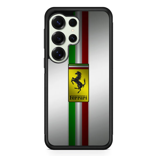 Ferrari Italiano Touch Samsung Galaxy S25 Ultra Case | Durable Rubber Case for Samsung Galaxy S25 Ultra