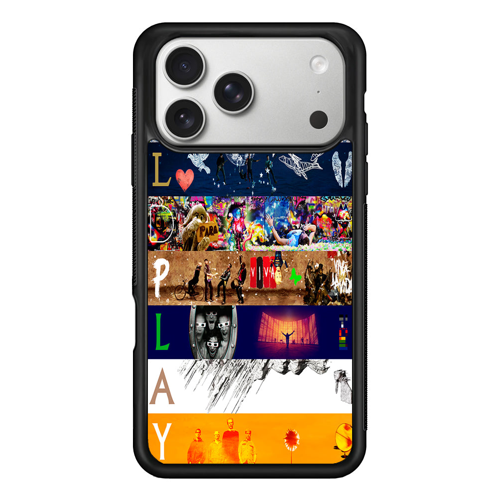 Coldplay Favorite Poster iPhone 17 Pro Case | Slim Rubber Case for iPhone 17 Pro